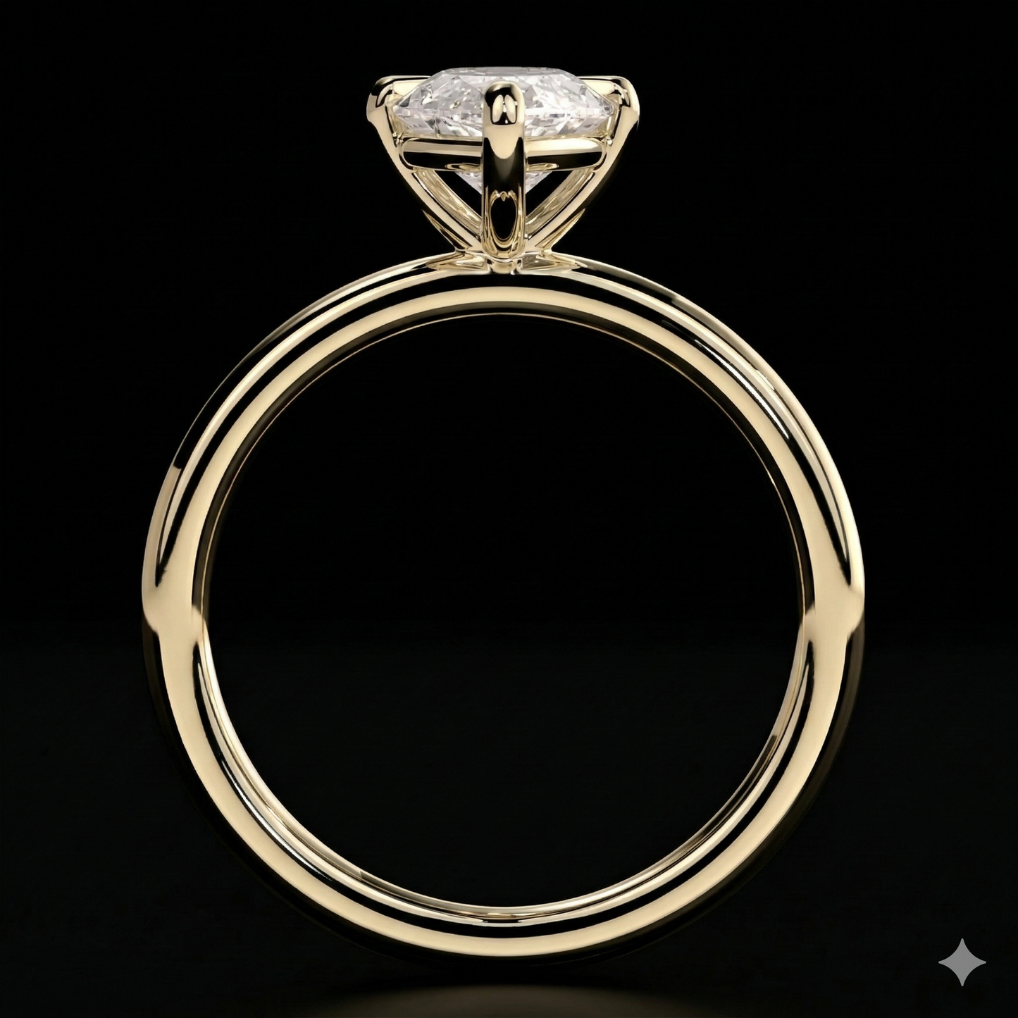 The Marquise Ring | Marquise Lab Grown Diamond Engagement Ring | D Color Bespoke Luxury