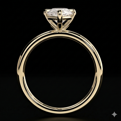 The Marquise Ring | Marquise Lab Grown Diamond Engagement Ring | D Color Bespoke Luxury