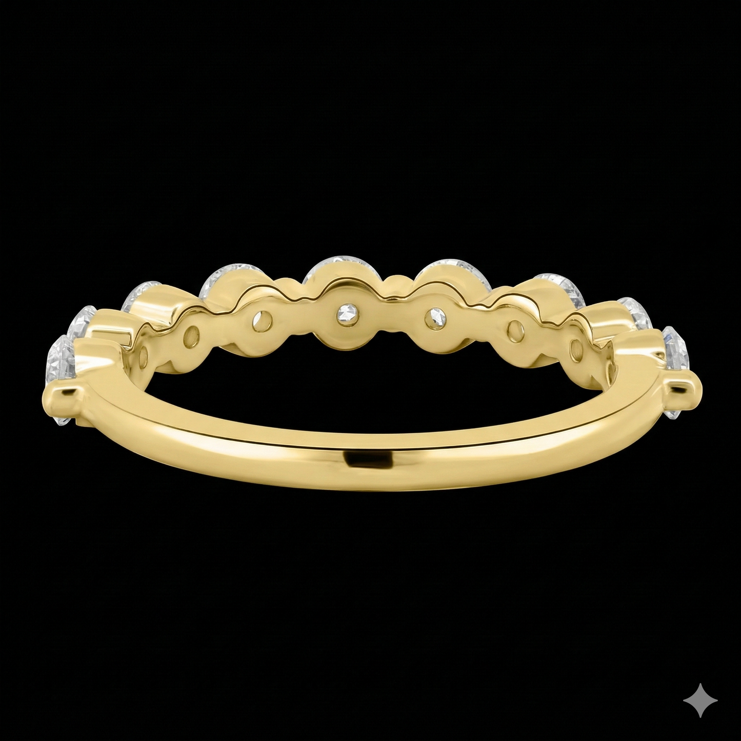 The Round Band - Luxury Diamond Wedding Band