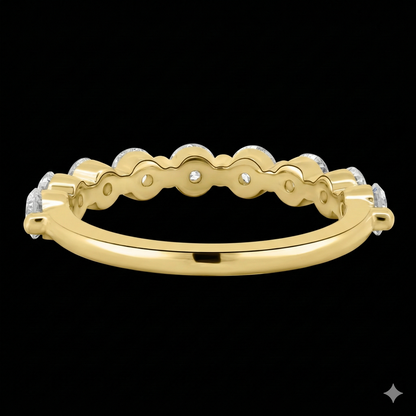 The Round Band - Luxury Diamond Wedding Band