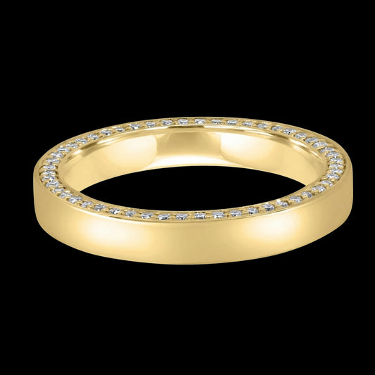 The Cigar Band - Luxury Men's Wide Wedding Band